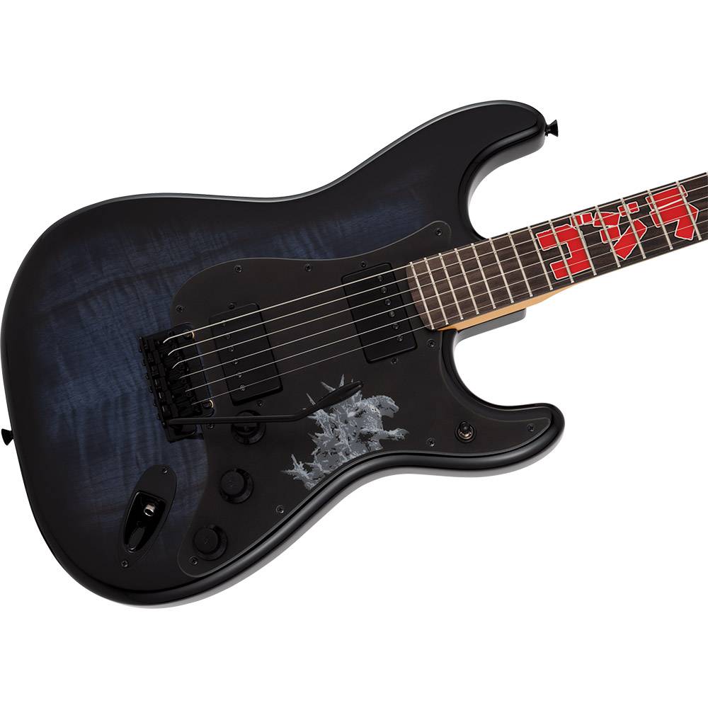 Fender Made in Japan Godzilla Stratocaster 哥吉拉聯名電吉他 Fender Made in Japan Godzilla Stratocaster 哥吉拉聯名電吉他