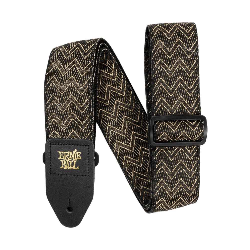 Ernie Ball Classic Jacquard Strap - Golden Waves 5626 背帶