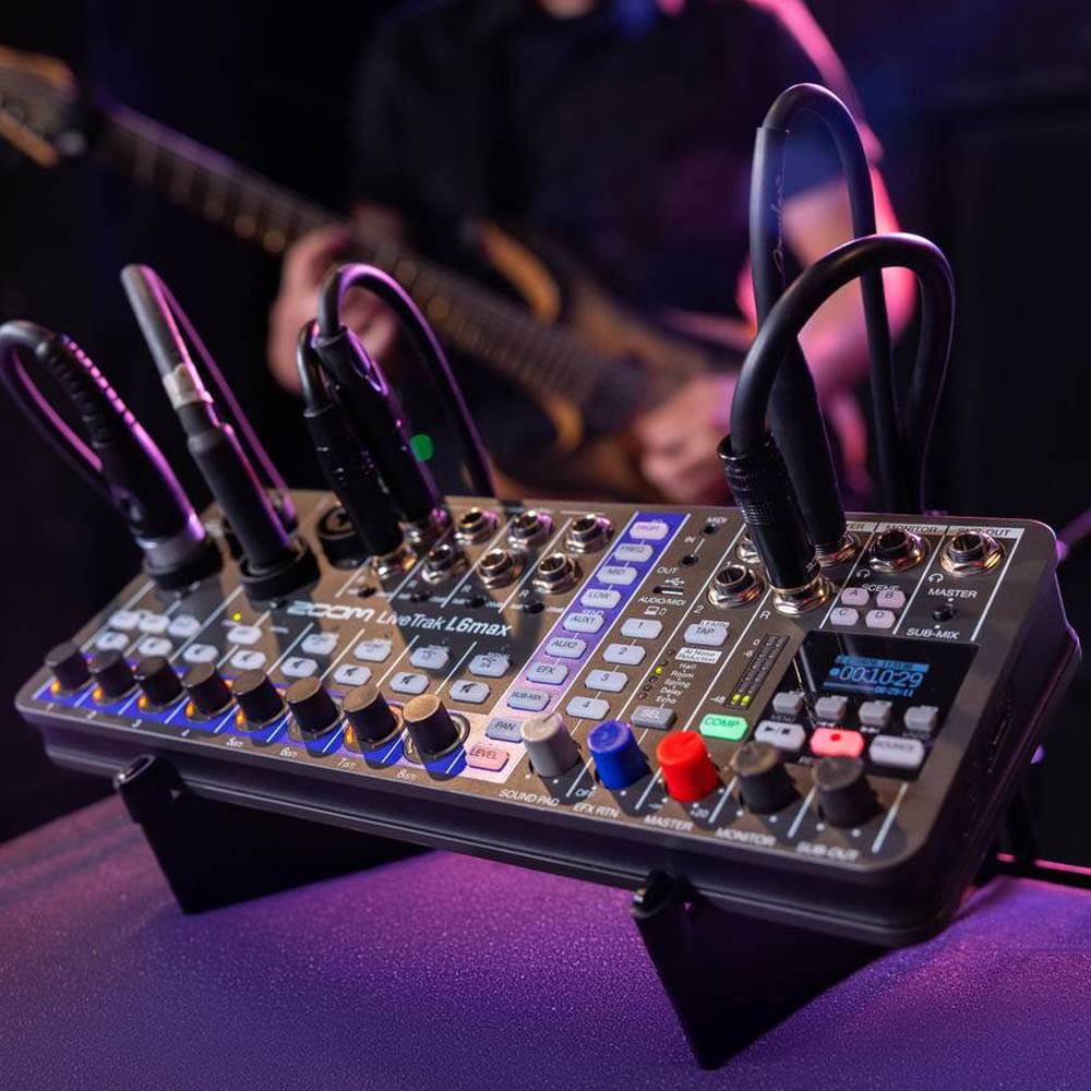 Zoom LiveTrak L6max 多軌混(錄)音器 Zoom LiveTrak L6max 多軌混(錄)音器