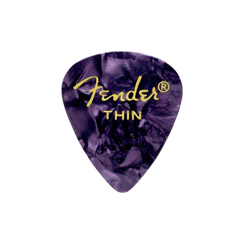 Fender Premium Celluloid 351 Shape Purple Moto - 1 Gross 匹克(144入組)