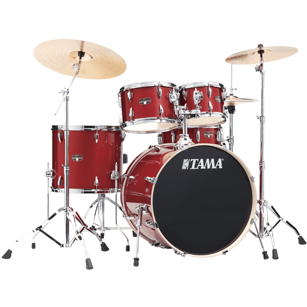 TAMA Imperialstar Burnt Red Mist 鼓組（5、6 pcs）