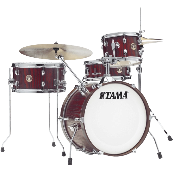 TAMA Club-JAM Satin Burgundy Elm 便攜式鼓組（4pcs）