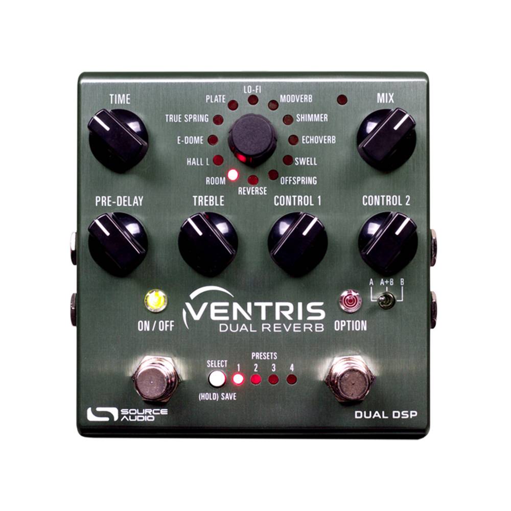 Source Audio Ventris Dual Reverb 效果器