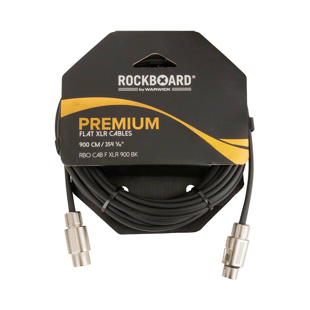 RockBoard Flat XLR Cable 900cm 麥克風線