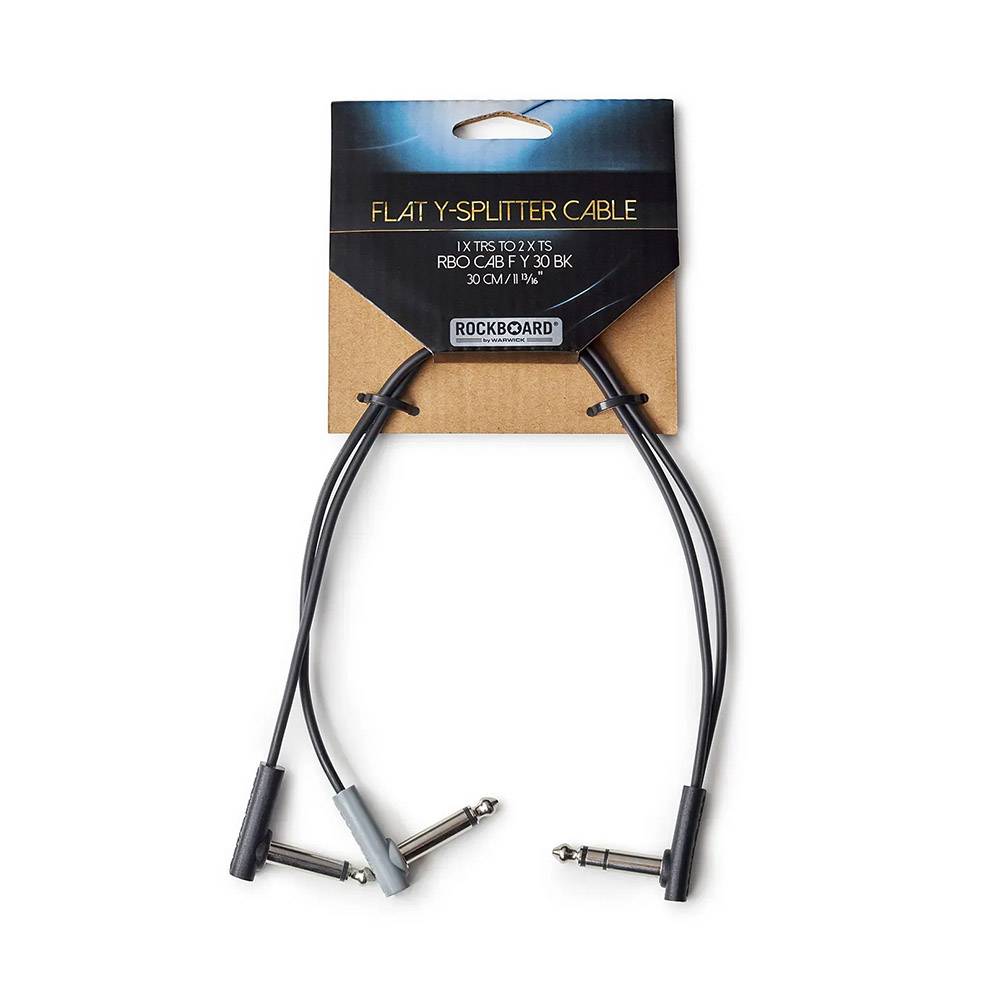 RockBoard Flat Patch Y-Splitter Cable 30cm Y型導線