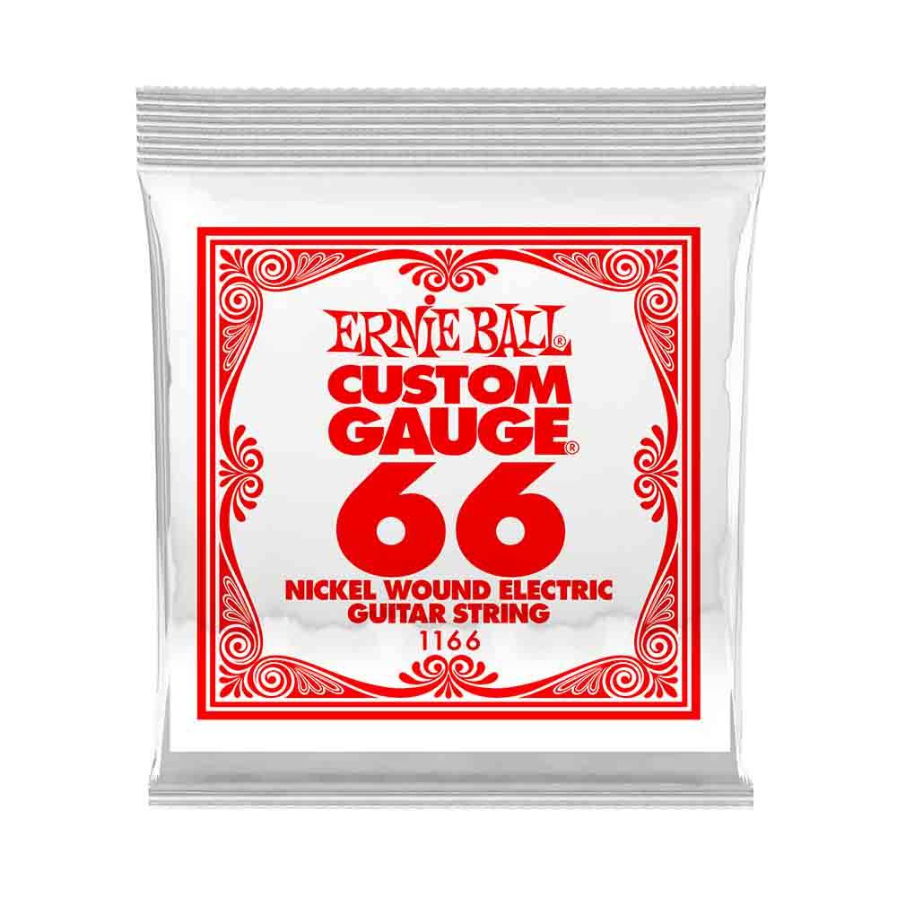 Ernie Ball Nickel Wound 1166 鎳纏繞 電吉他零弦 (單入裝) 66