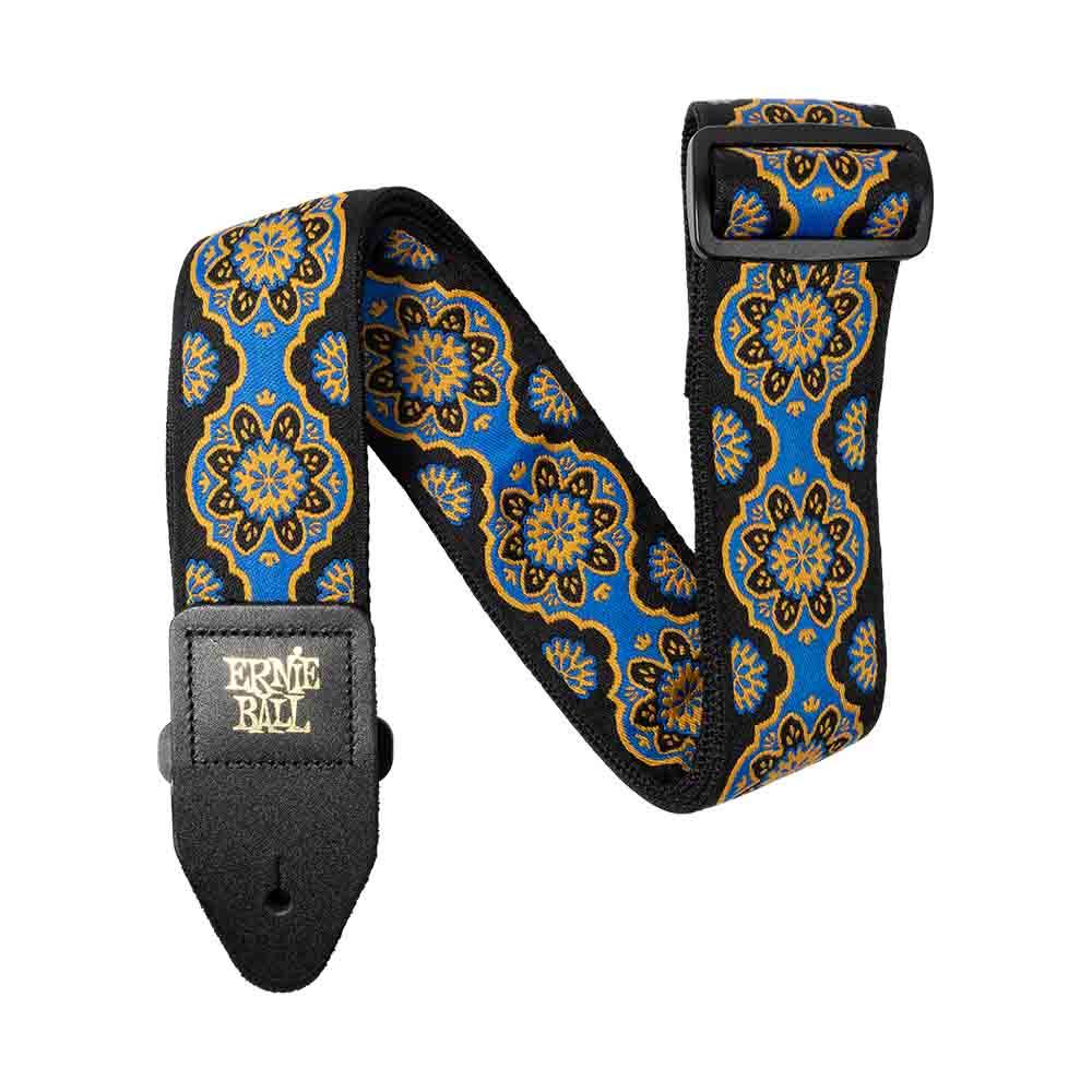Ernie Ball Classic Jacquard Strap - Kaleidoscope Blue 5634 背帶