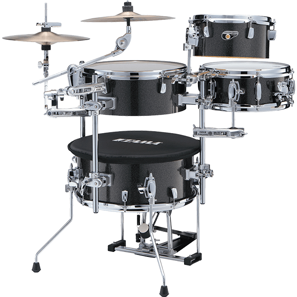 TAMA Cocktail-JAM Kit Midnight Gold Sparkle 鼓組 (4pcs)