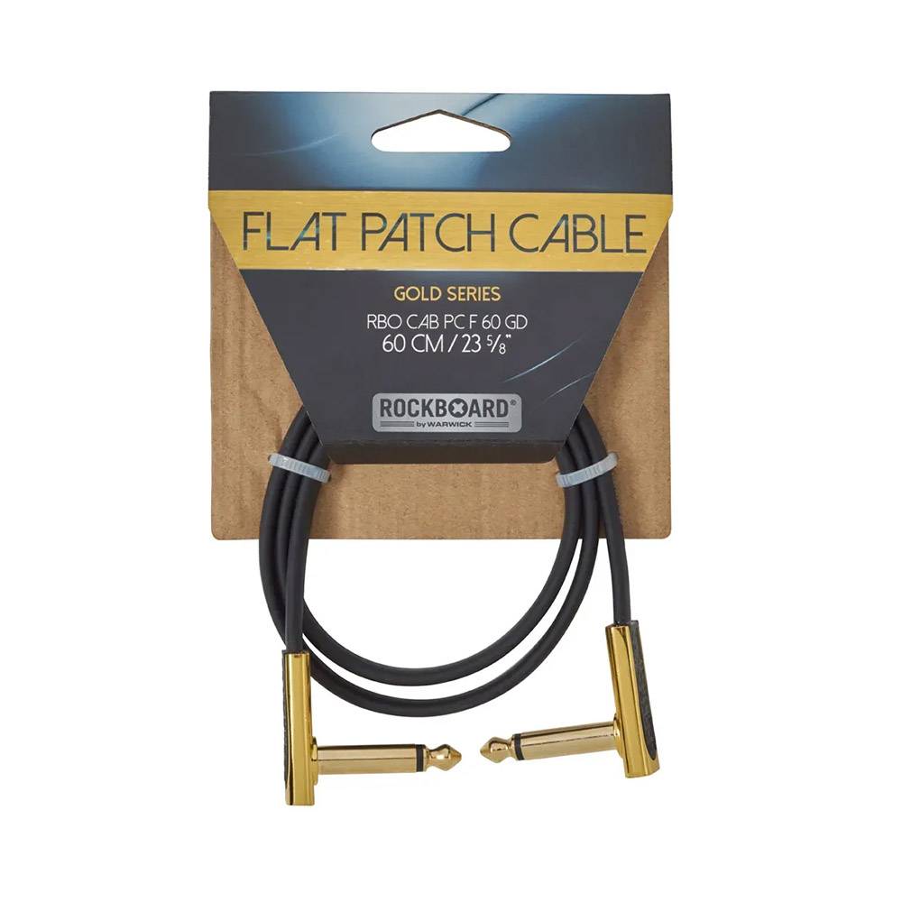 RockBoard Gold Series Flat Patch Cable 導線 (60/80/100/120/140cm)