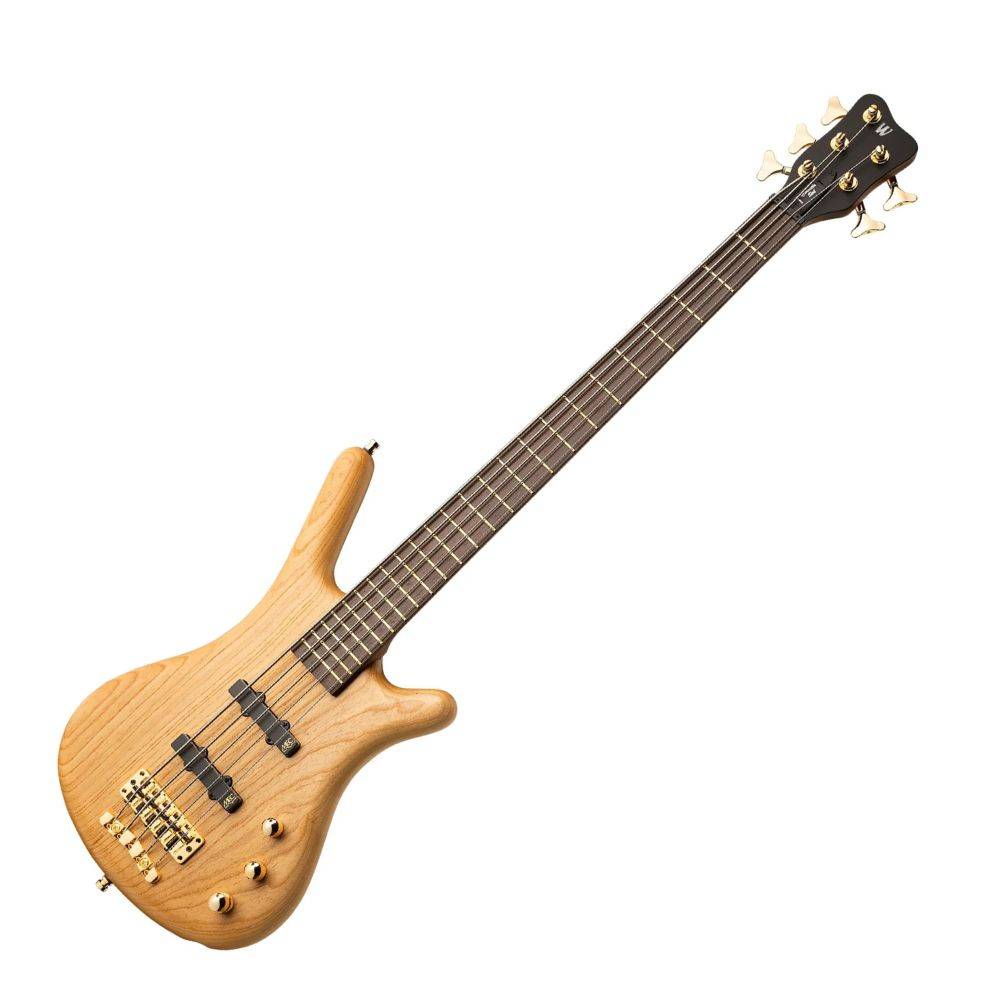 Warwick Teambuilt Pro Series Corvette 5 Ash Active Pickups and Electronics 電貝斯