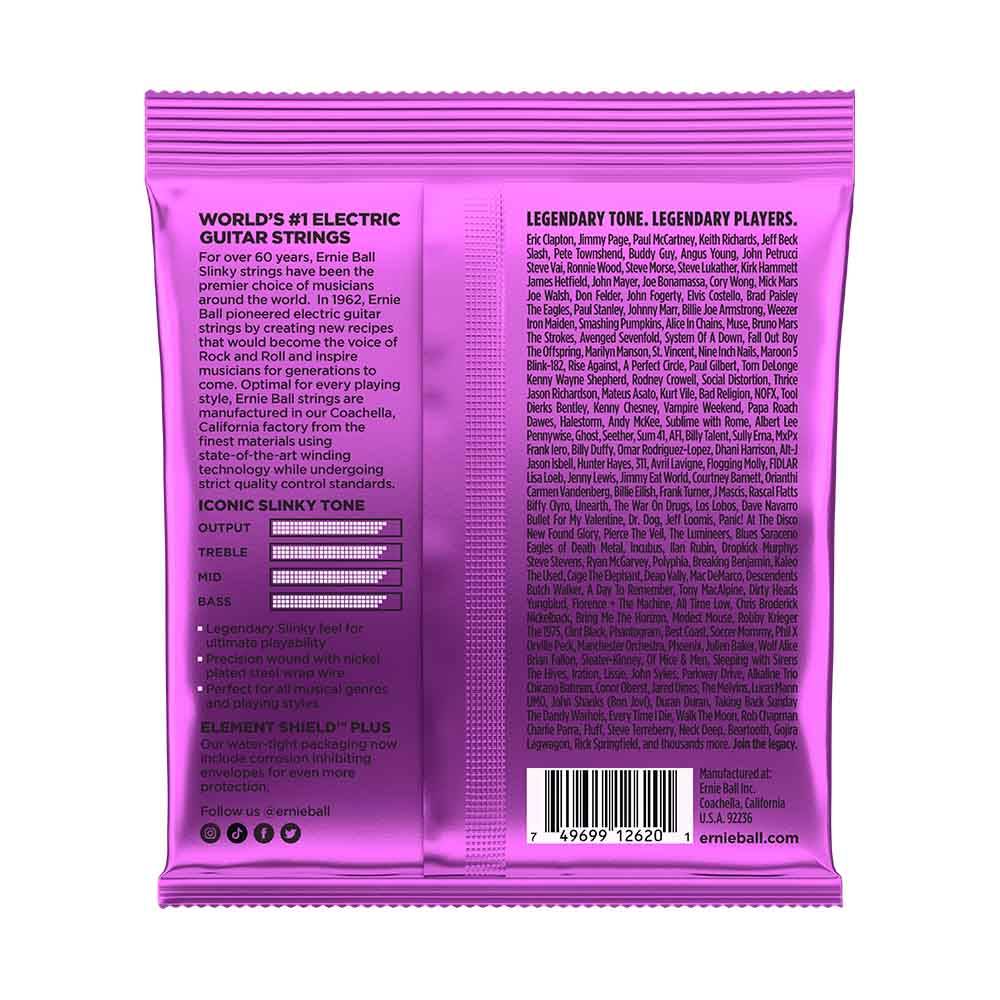 Ernie Ball Power Slinky 2620 鎳纏繞 電吉他七弦套弦 11-58 Ernie Ball Power Slinky 2620 鎳纏繞 電吉他七弦套弦 11-58
