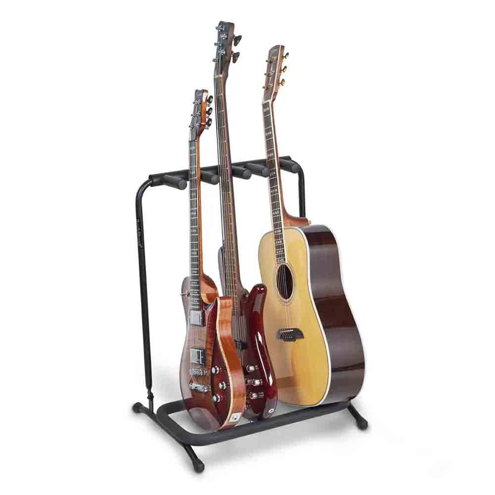 RockStand Multiple Guitar Rack Stand for 2 Electric + 1 Classical or Acoustic Guitars/Basses 三支架 RockStand Multiple Guitar Rack Stand for 2 Electric + 1 Classical or Acoustic Guitars/Basses 三支架