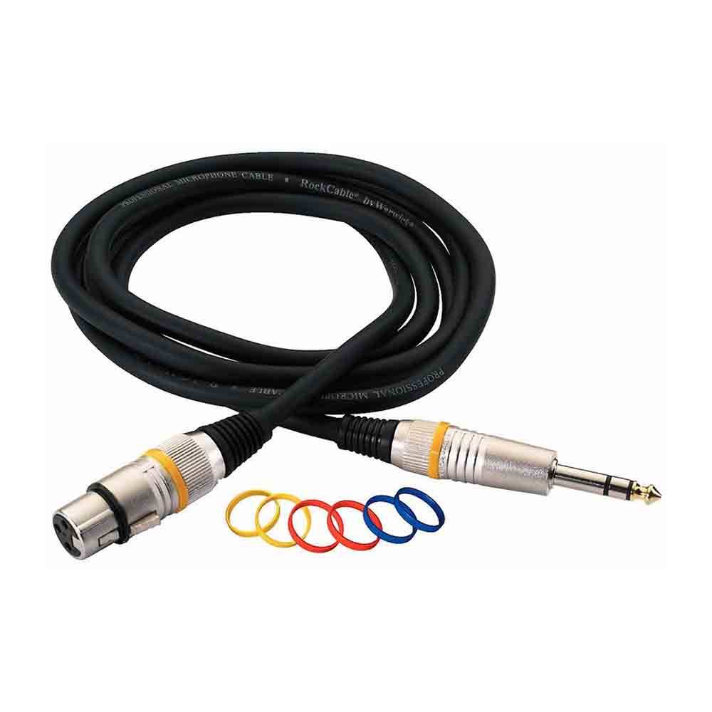 RockCable Microphone Cable XLR(F) to TRS 2m 麥克風線