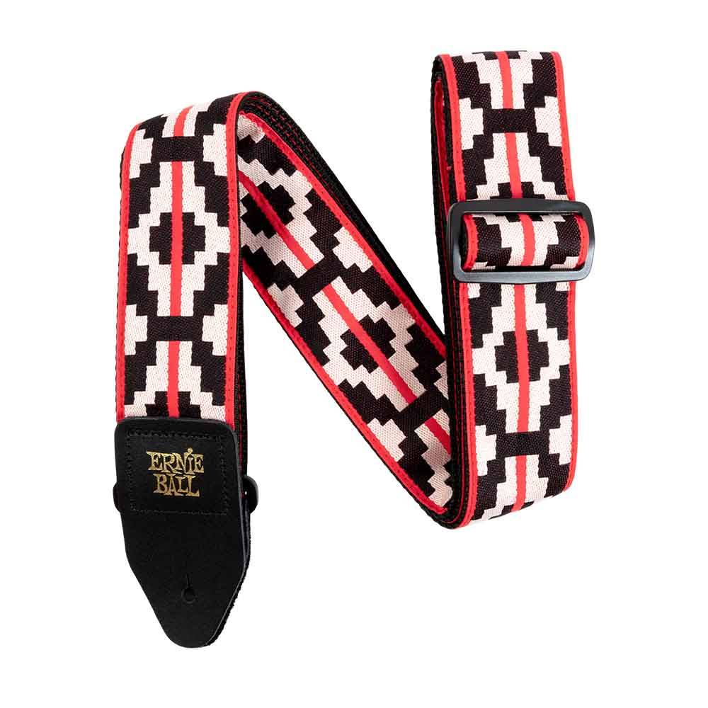 Ernie Ball Classic Jacquard Strap - Ristra Red 5322 背帶