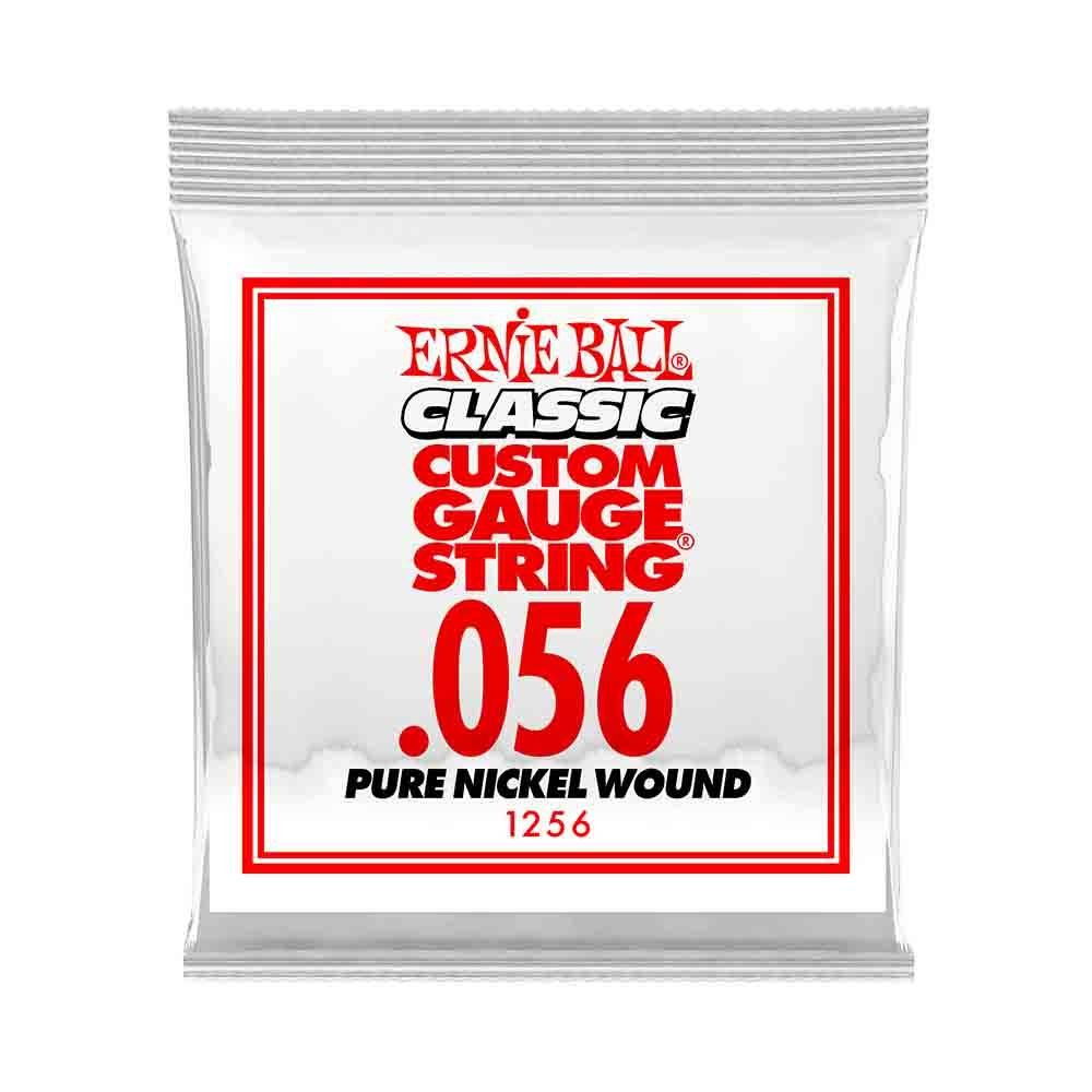 Ernie Ball Classic Pure Nickel Wound 1256 經典搖滾鈍鎳 電吉他零弦 (單入裝) 56