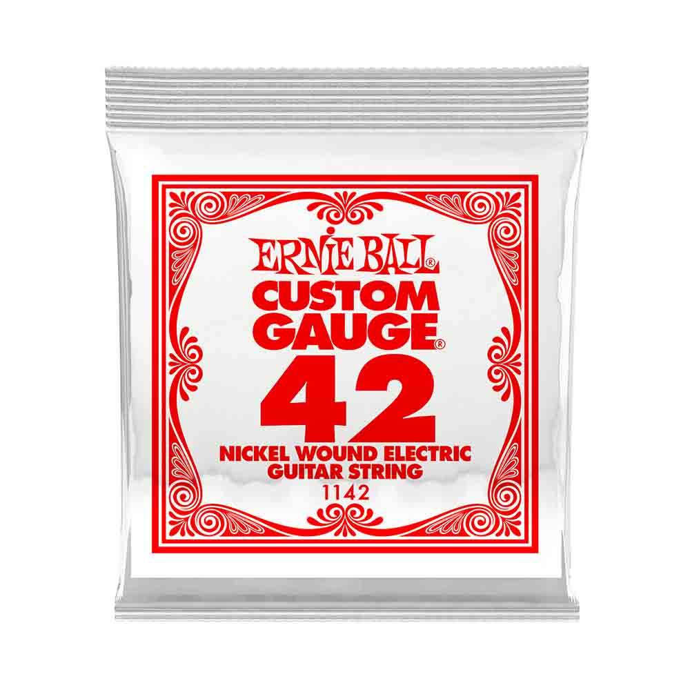 Ernie Ball Nickel Wound 1142 鎳纏繞 電吉他零弦 (單入裝) 42