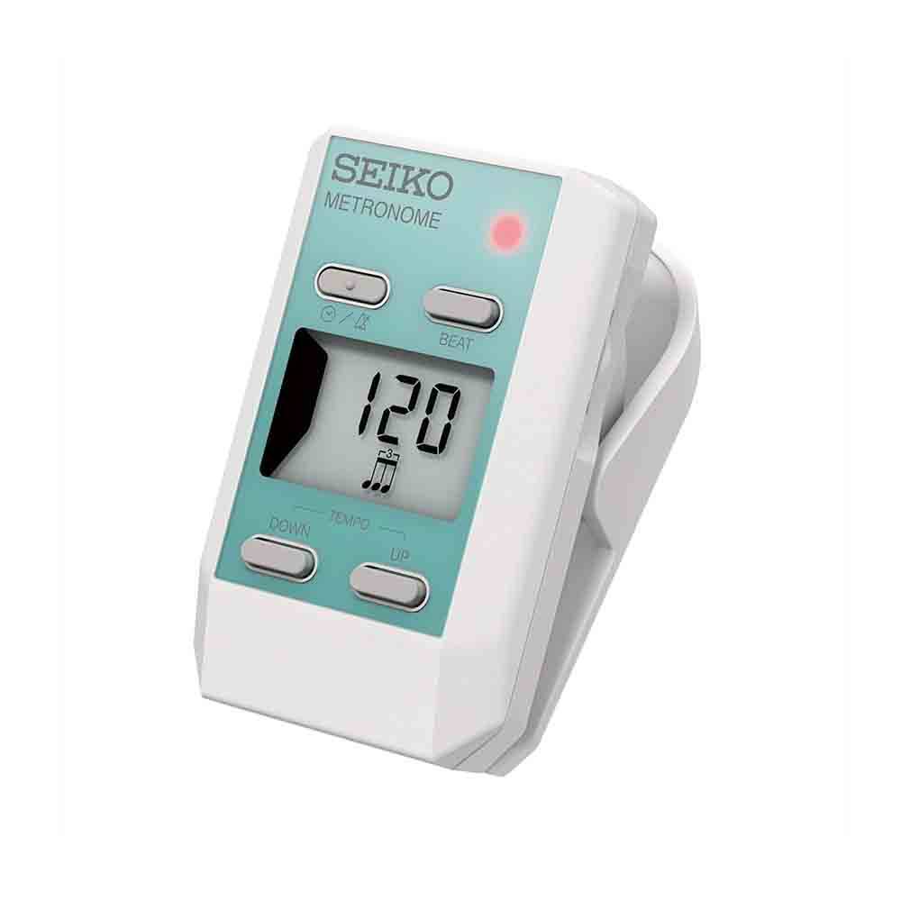 SEIKO DM51G 夾式數位節拍器 青檸綠