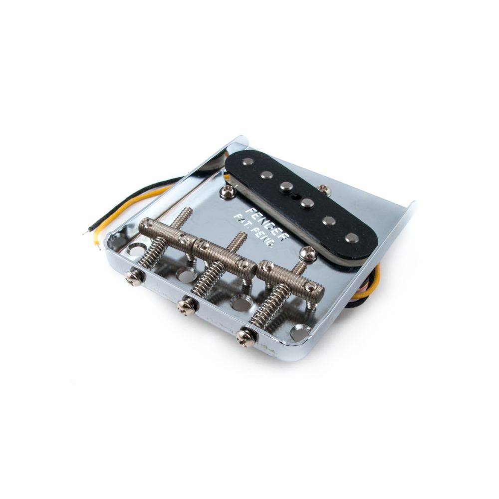 Fender 62 Tele Custom Bridge Assembly (with Pickup), Nickel
