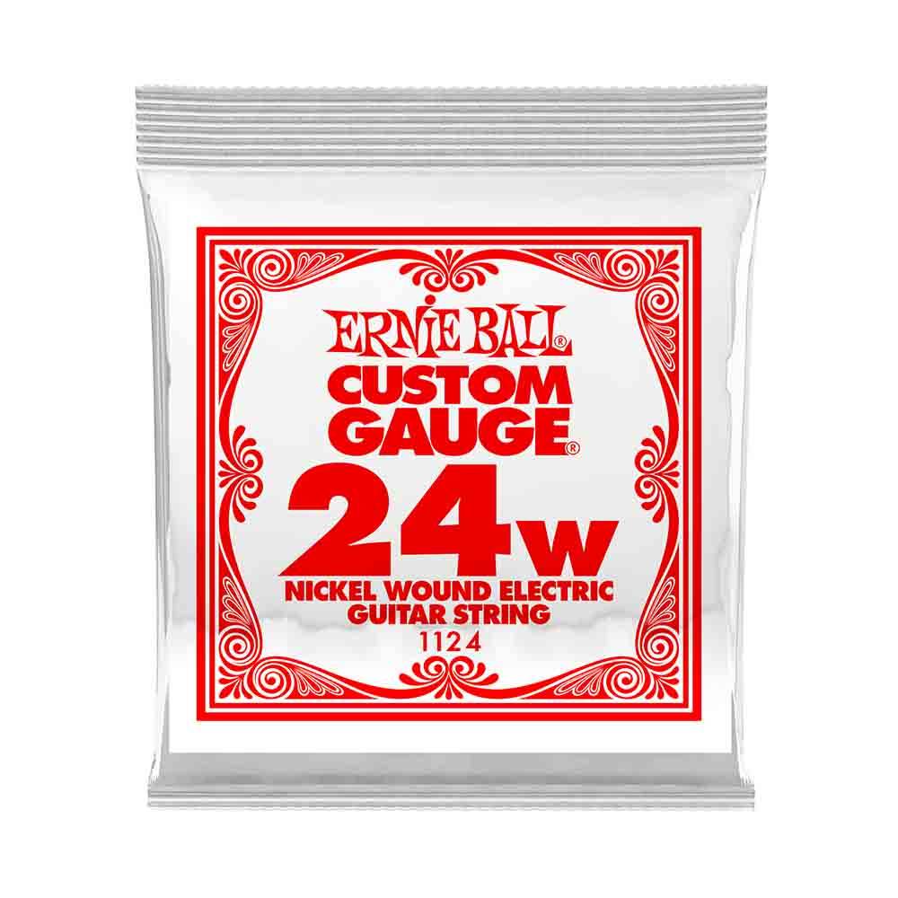 Ernie Ball Nickel Wound 1124 鎳纏繞 電吉他零弦 (單入裝) 24