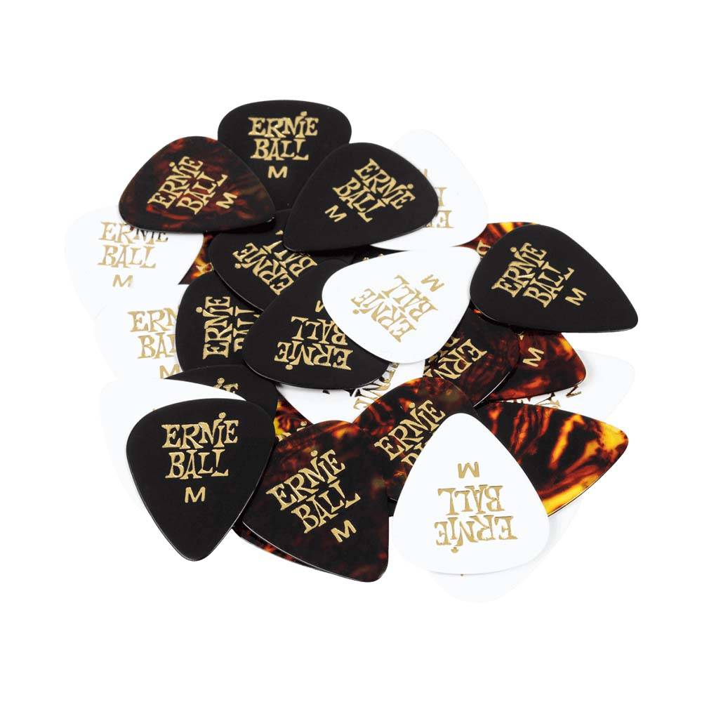 Ernie Ball Cellulose Picks Medium 9118 匹克 (144片裝)