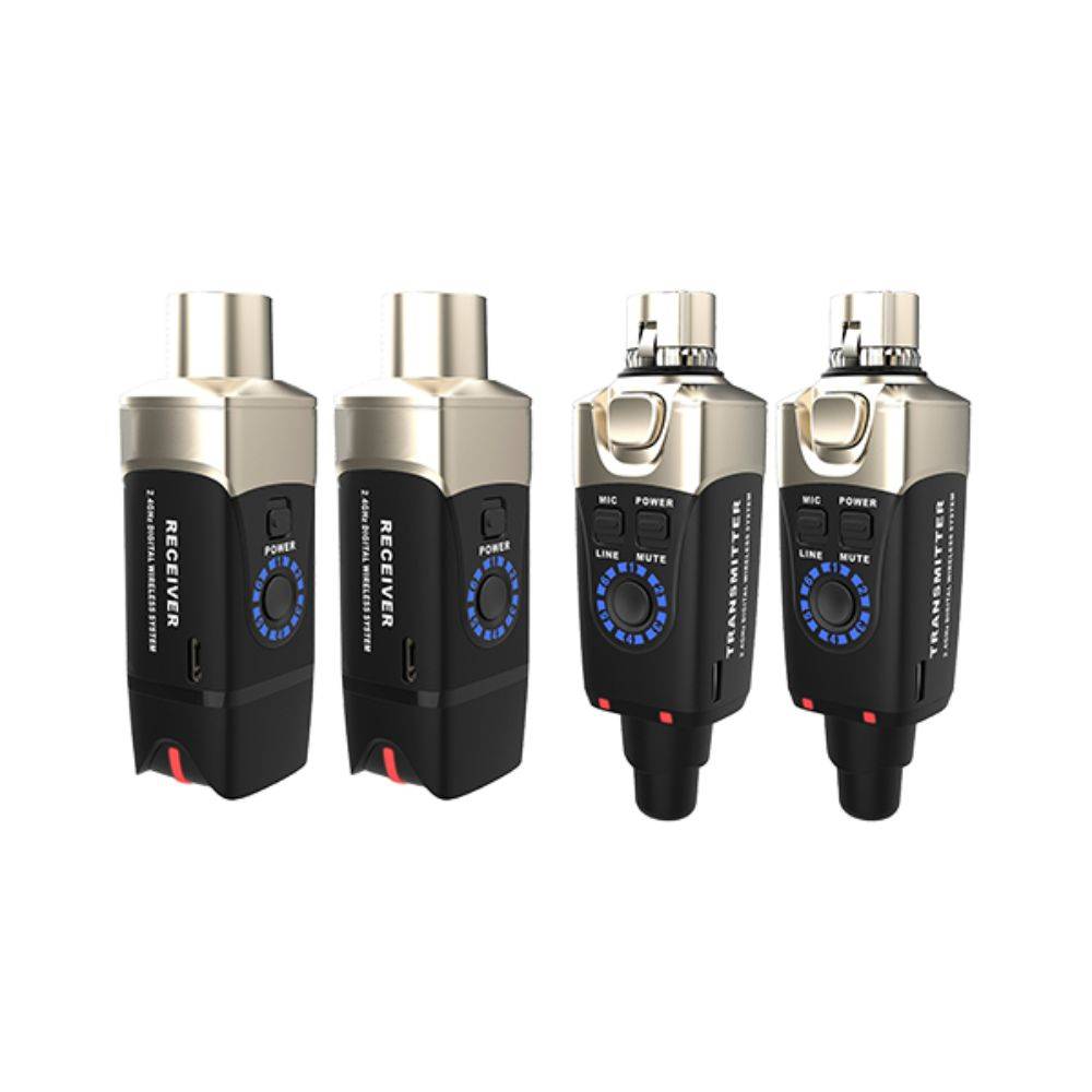 Xvive U3D Dual Wireless System for Audio 麥克風雙無線傳輸介面