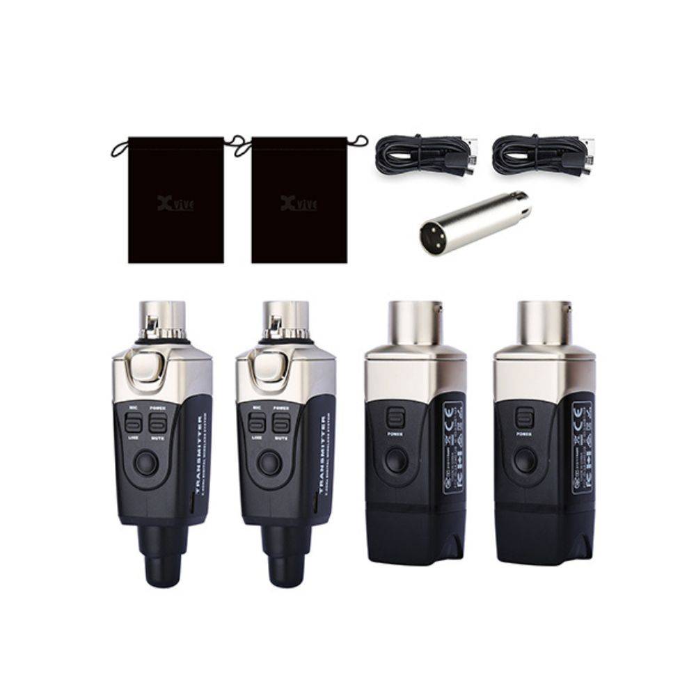 Xvive U3D Dual Wireless System for Audio 麥克風雙無線傳輸介面 Xvive U3D Dual Wireless System for Audio 麥克風雙無線傳輸介面