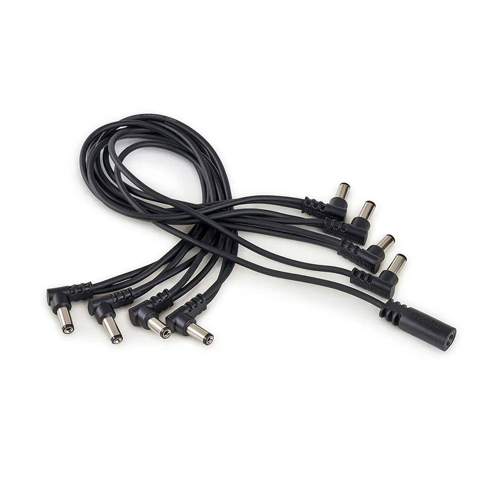 RockBoard Flat Daisy Chain Cable Angled 8 Outputs 8路串接供電線