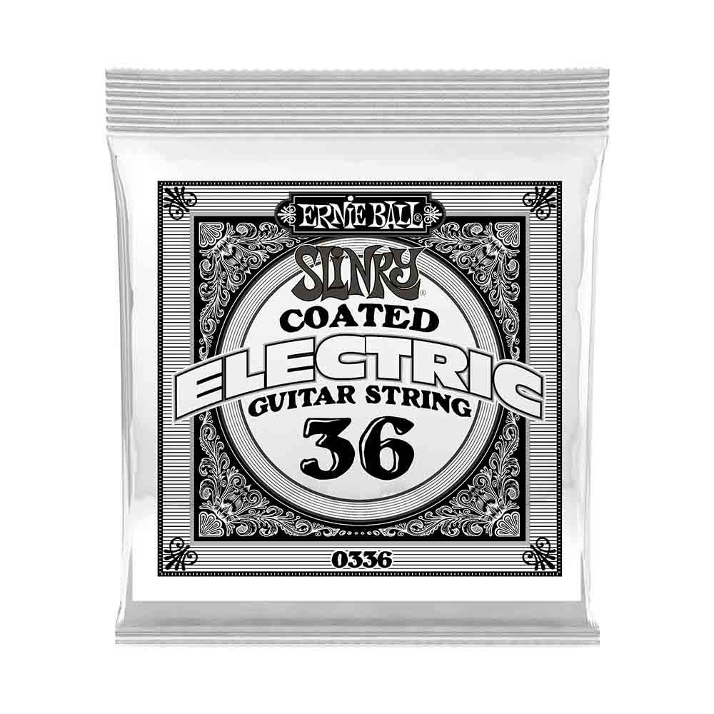 Ernie Ball Slinky Coated Nickel Wound 0336 超薄膜鍍鎳 電吉他零弦 (單入裝) 36
