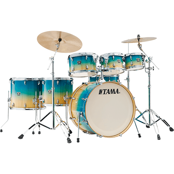 TAMA Superstar Classic Caribbean Lacebark Pine Fade 鼓組（ 5、7 pcs ）