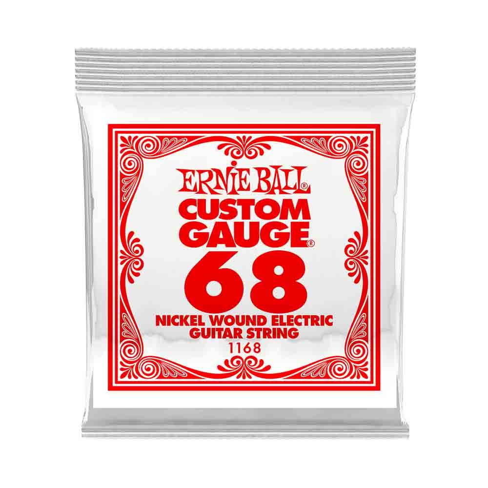 Ernie Ball Nickel Wound 1168 鎳纏繞 電吉他零弦 (單入裝) 68