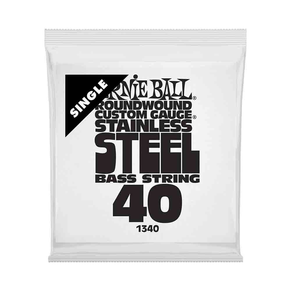 Ernie Ball Stainless Steel 1340 經典不鏽鋼 電貝斯零弦 (單入裝) 40