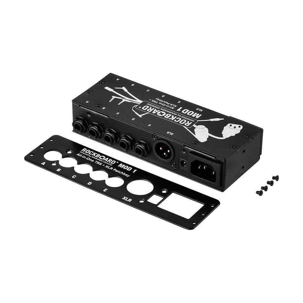 RockBoard MOD 1 V2 TRS/XLR+IEC/電源插座 集線器 RockBoard MOD 1 V2 TRS/XLR+IEC/電源插座 集線器