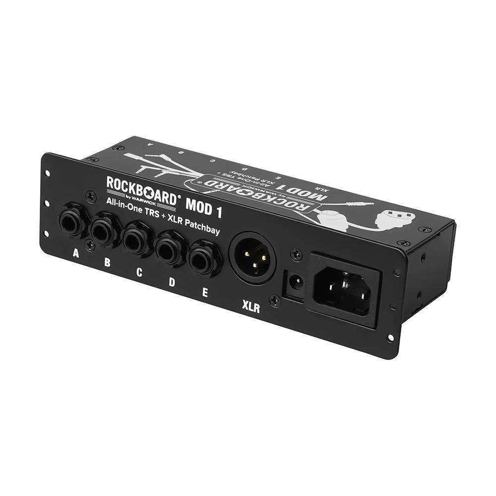 RockBoard MOD 1 V2 TRS/XLR+IEC/電源插座 集線器 RockBoard MOD 1 V2 TRS/XLR+IEC/電源插座 集線器