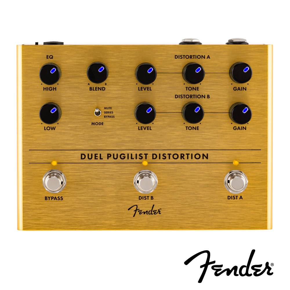 Fender Duel Pugilist Distortion 效果器