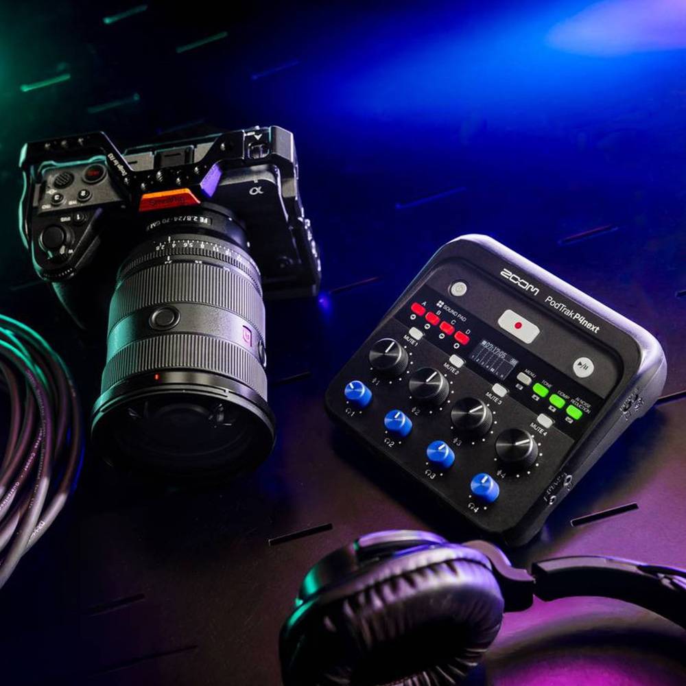 ZOOM PodTrak P4next 錄音介面 ZOOM PodTrak P4next 錄音介面
