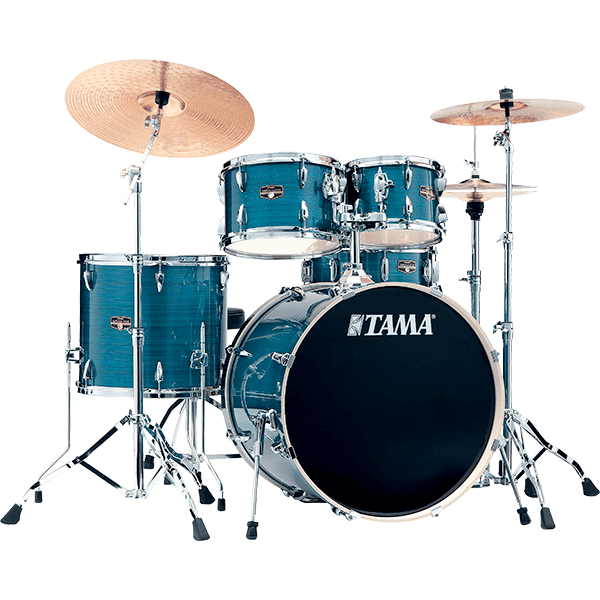 TAMA Imperialstar Hairline Blue 鼓組（5、6 pcs）