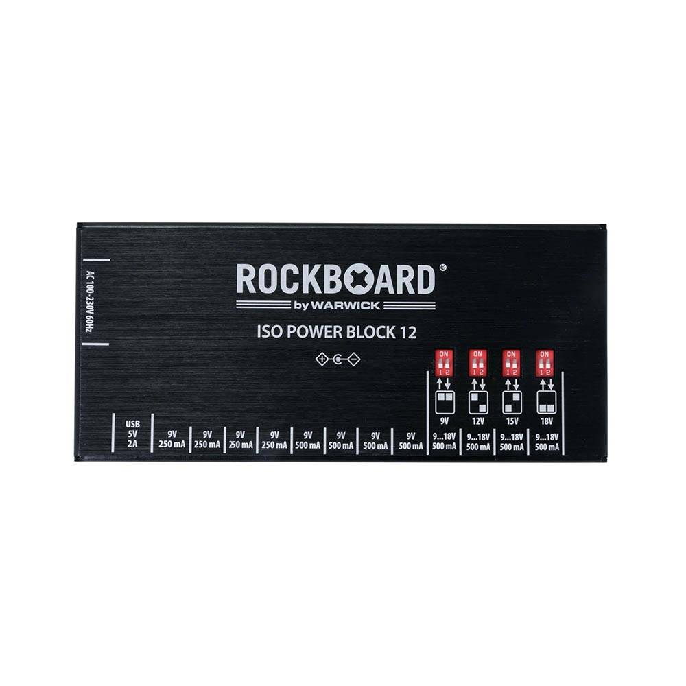 RockBoard ISO Power Block V12 IEC 隔離式多輸出電源供應器