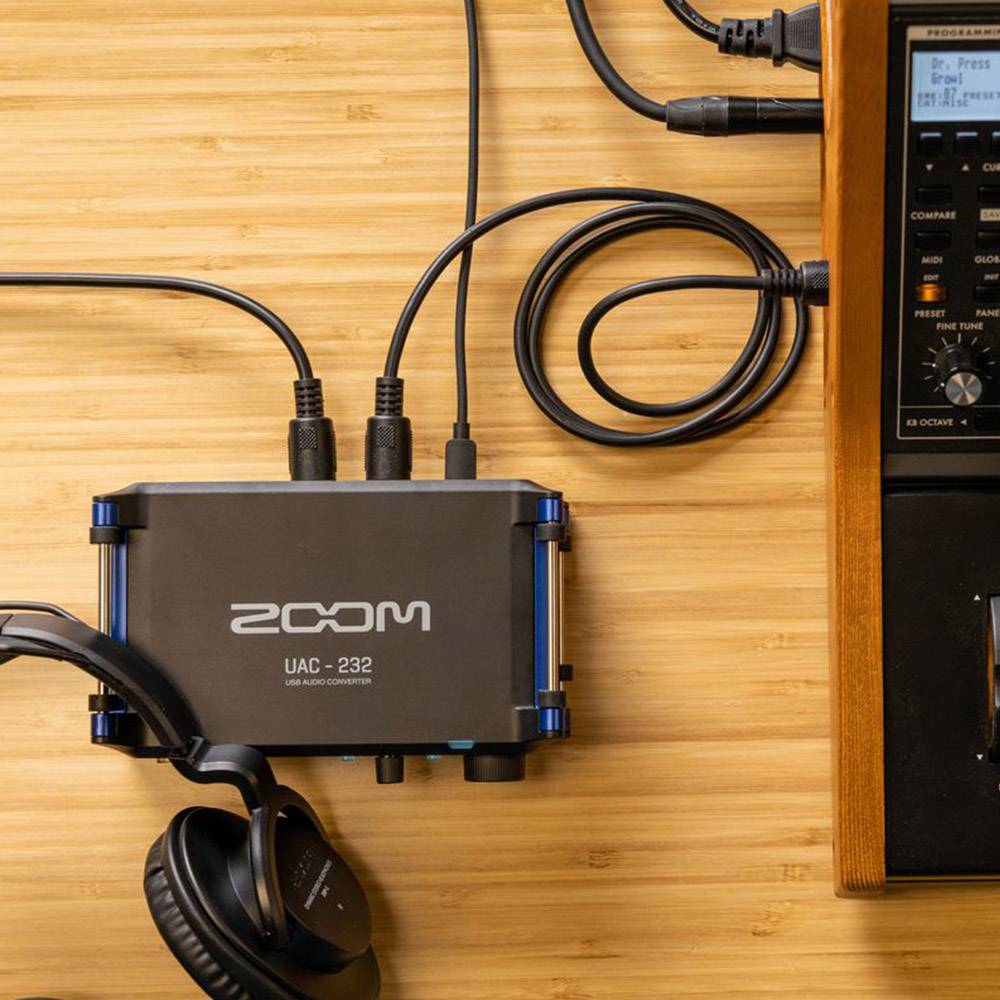 ZOOM UAC-232 錄音介面|-海國樂器-代理品牌