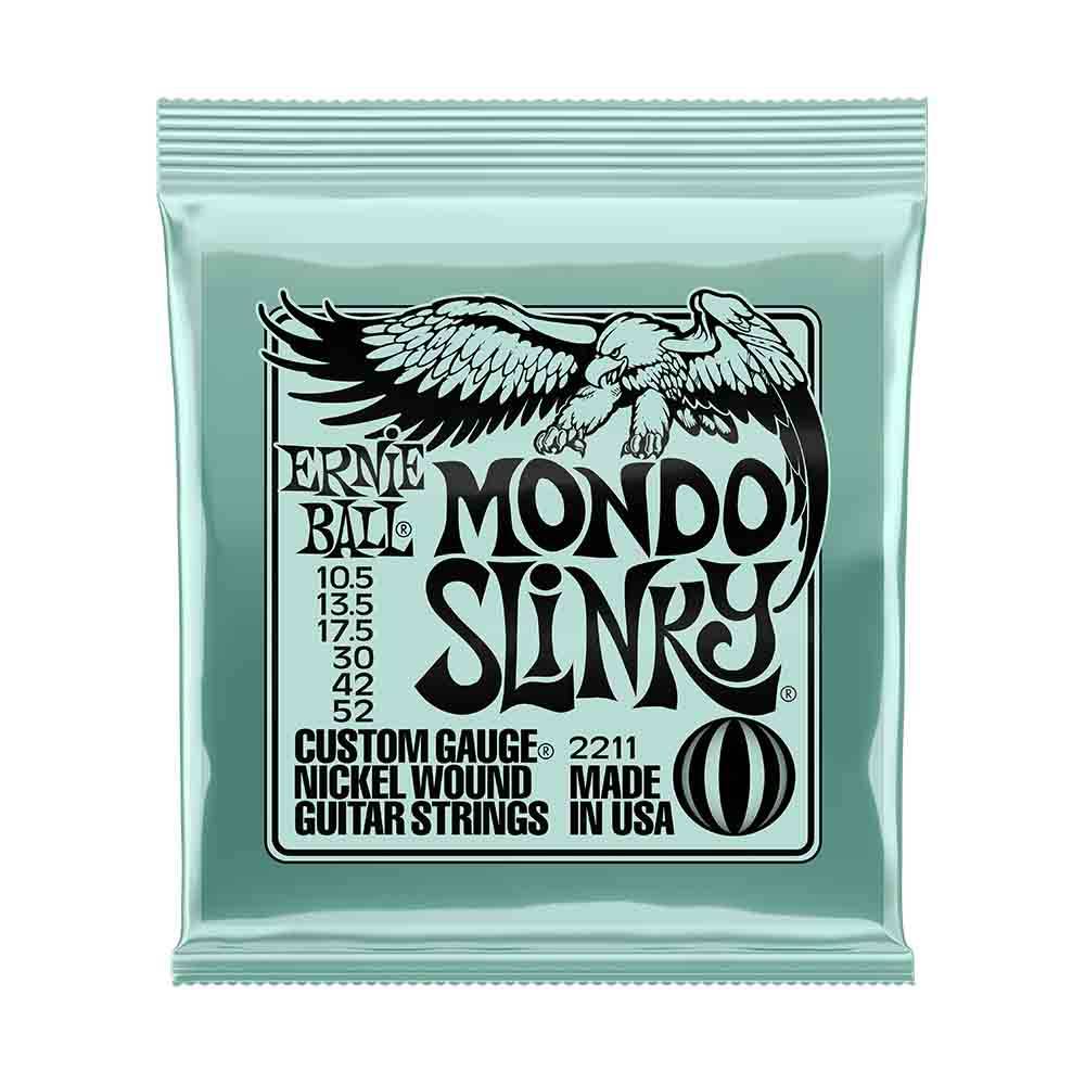 Ernie Ball Mondo Slinky 2211 鎳纏繞 電吉他套弦 10.5-52 Ernie Ball Mondo Slinky 2211 鎳纏繞 電吉他套弦 10.5-52