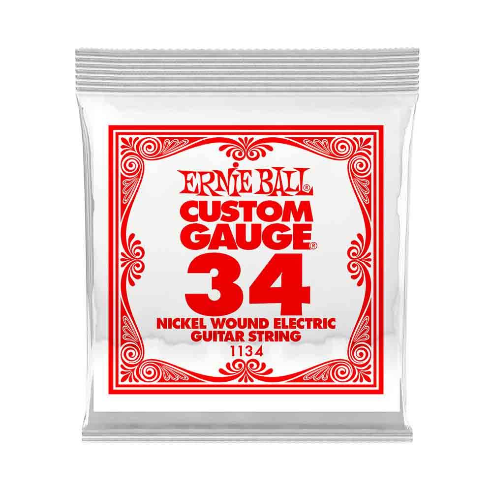 Ernie Ball Nickel Wound 1134 鎳纏繞 電吉他零弦 (單入裝) 34