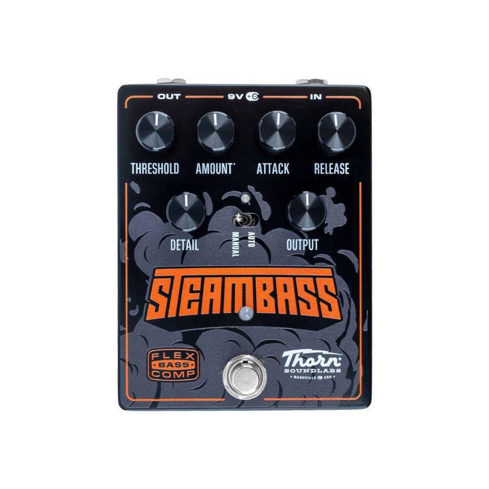 Thorn STEAMBASS Effects Pedal - Flex BASS Comp 效果器