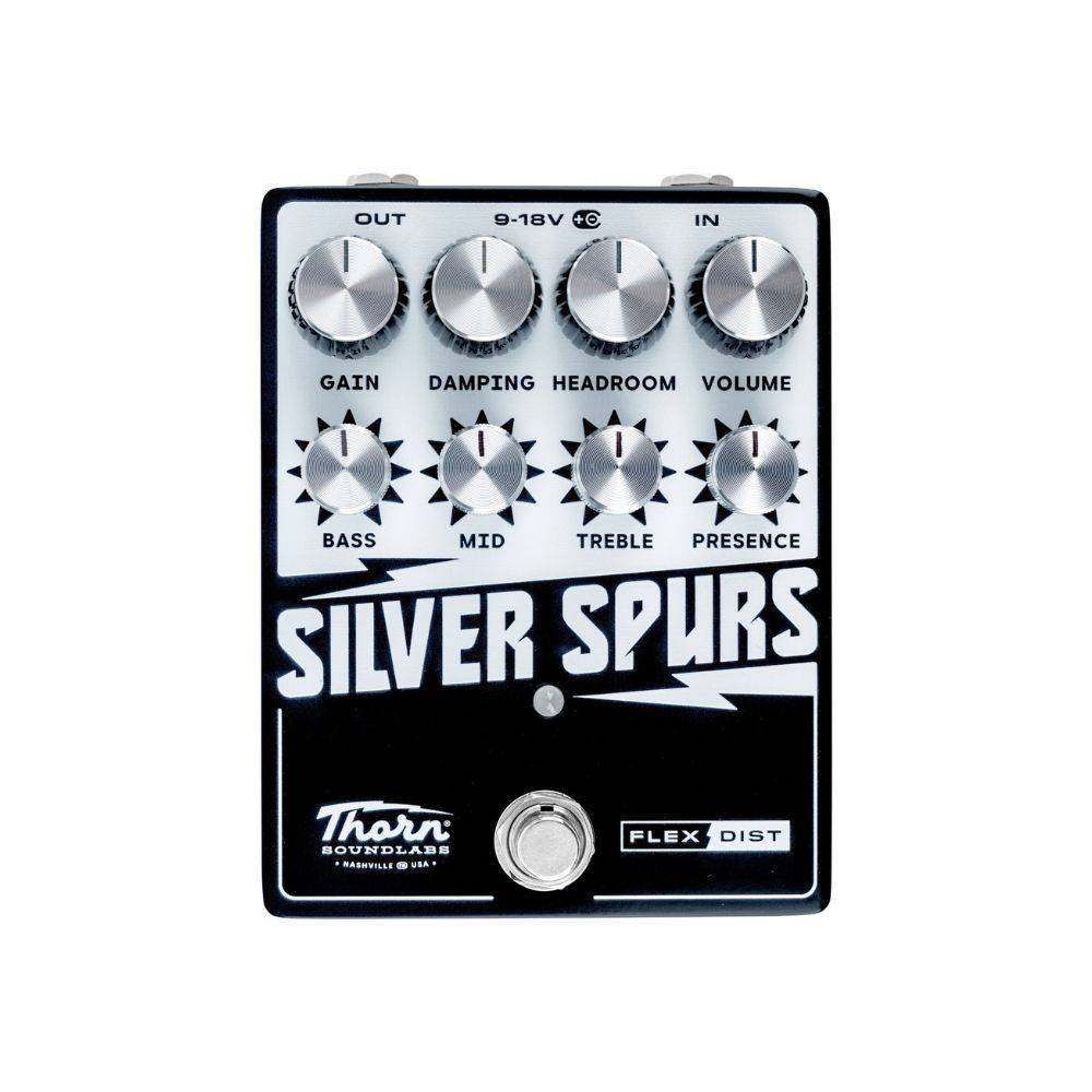 Thorn Soundlabs SILVER SPURS Effects Pedal - Flex Dist 效果器