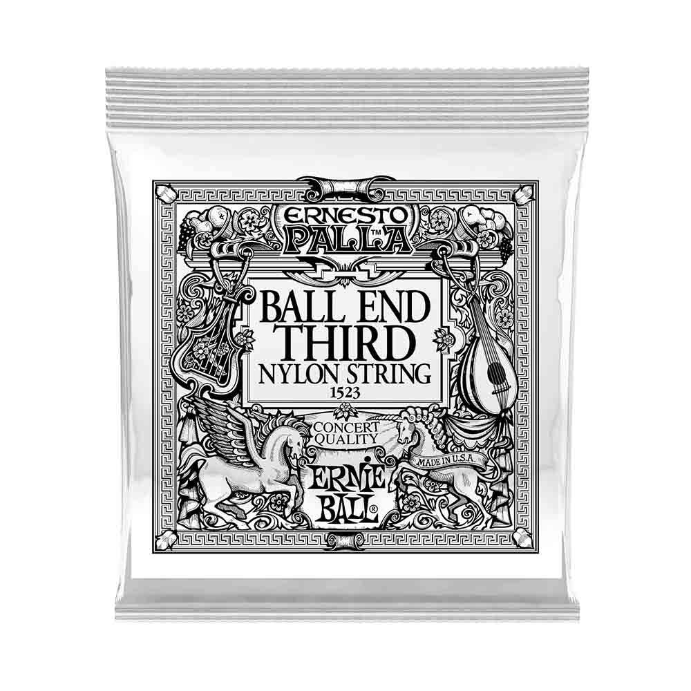 Ernie Ball Black 3rd Ernesto Palla Nylon Ball End 1523 古典吉他零弦 (6條裝) 40