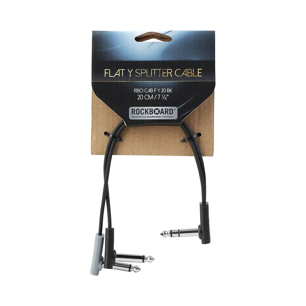 RockBoard Flat Patch Y-Splitter Cable 20cm Y型導線