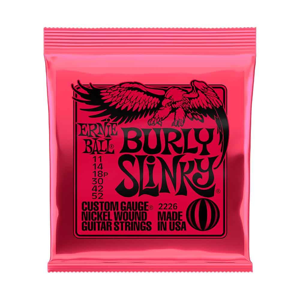 Ernie Ball Burly Slinky 2226 鎳纏繞 電吉他套弦 11-52