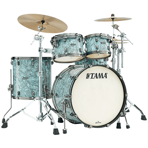 TAMA Starclassic Maple Sky Blue Swirl 鼓組 (4pcs)