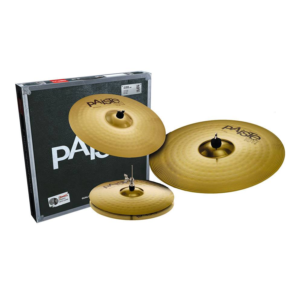 PAiSTe 101 Brass Universal Set 三件銅鈸套組 (14