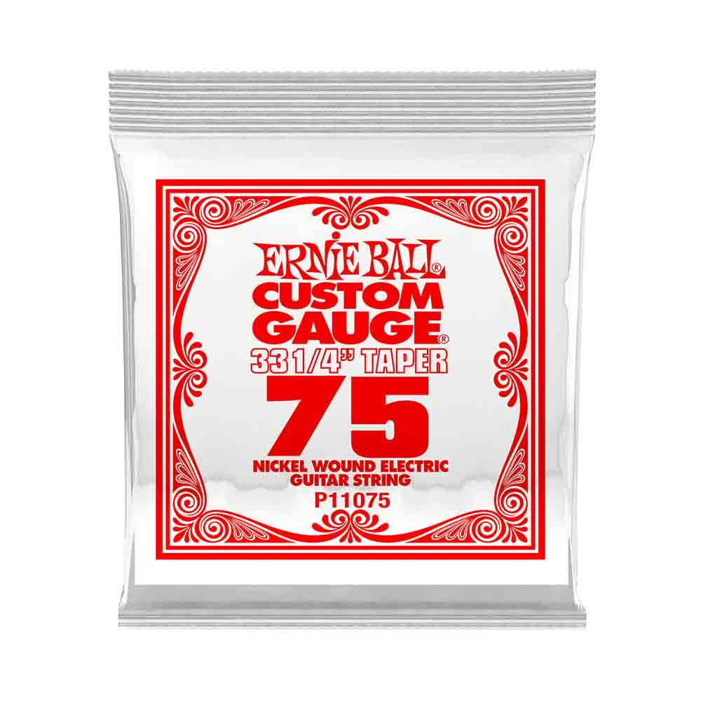 Ernie Ball Extra Long Nickel Wound 11075 鎳纏繞 電吉他零弦 (單入裝) 75
