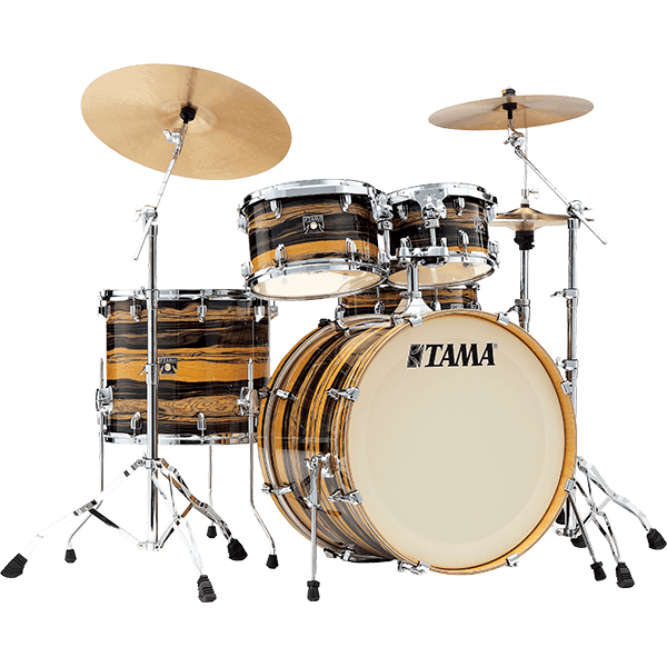 TAMA Superstar Classic Natural Ebony Tiger Wrap 鼓組（ 5pcs ）