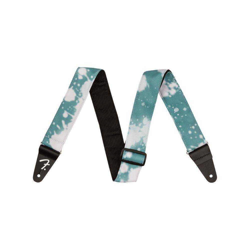 Fender Tie Dye Acid Wash Straps Teal 背帶